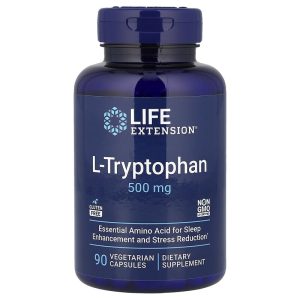 L-Tryptophan 500 mg, 90 Veggie Caps của Life Extension