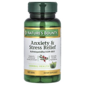 Nature's Bounty Anxiety & Stress Relief, 50 Viên