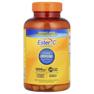 Vitamin C (Ester-C®) Maximum Strength 1,000 mg, 120 Viên Nén Bao Thực Vật của Nature's Bounty
