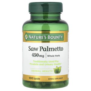 Saw Palmetto 450 mg, 100 Viên của Nature's Bounty