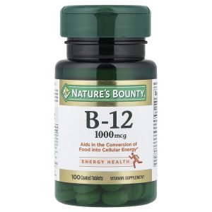 Vitamin B-12 1,000 mcg, 100 Viên Nén Bao của Nature's Bounty
