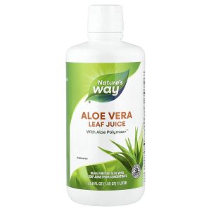 Nước Ép Lá Lô Hội (Nha Đam) Không Hương Vị, 33.8 fl oz (1 L) của Nature's Way