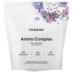 Amino Complex, Berry, 30 Gói Stick (0.27 oz (7.7 g) mỗi gói) của Thorne