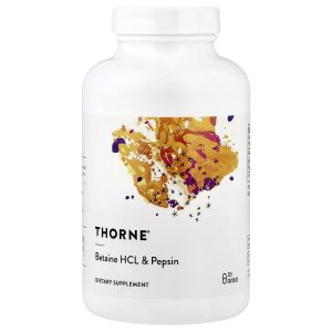 Betaine HCl & Pepsin, 225 Viên của Thorne