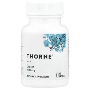 Biotin 8,000 mcg, 60 Viên của Thorne