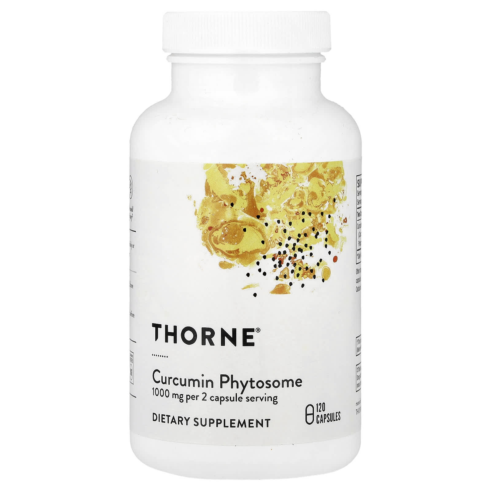 Curcumin Phytosome (Meriva®) 500 mg, 120 Viên của Thorne 1 Curcumin Phytosome (Meriva®) 500 mg, 120 Viên của Thorne