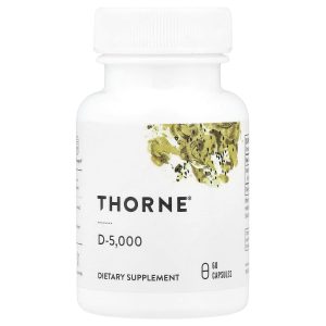 Vitamin D3 5,000 IU (125 mcg), 60 Viên của Thorne
