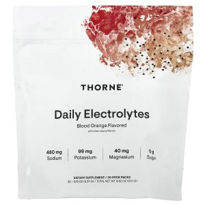 Daily Electrolytes Blood Orange, 30 Gói của Thorne