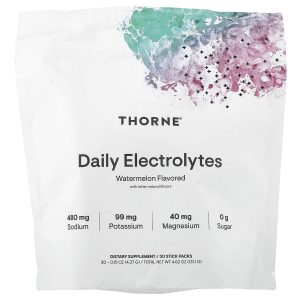 Daily Electrolytes Watermelon, 30 Gói của Thorne